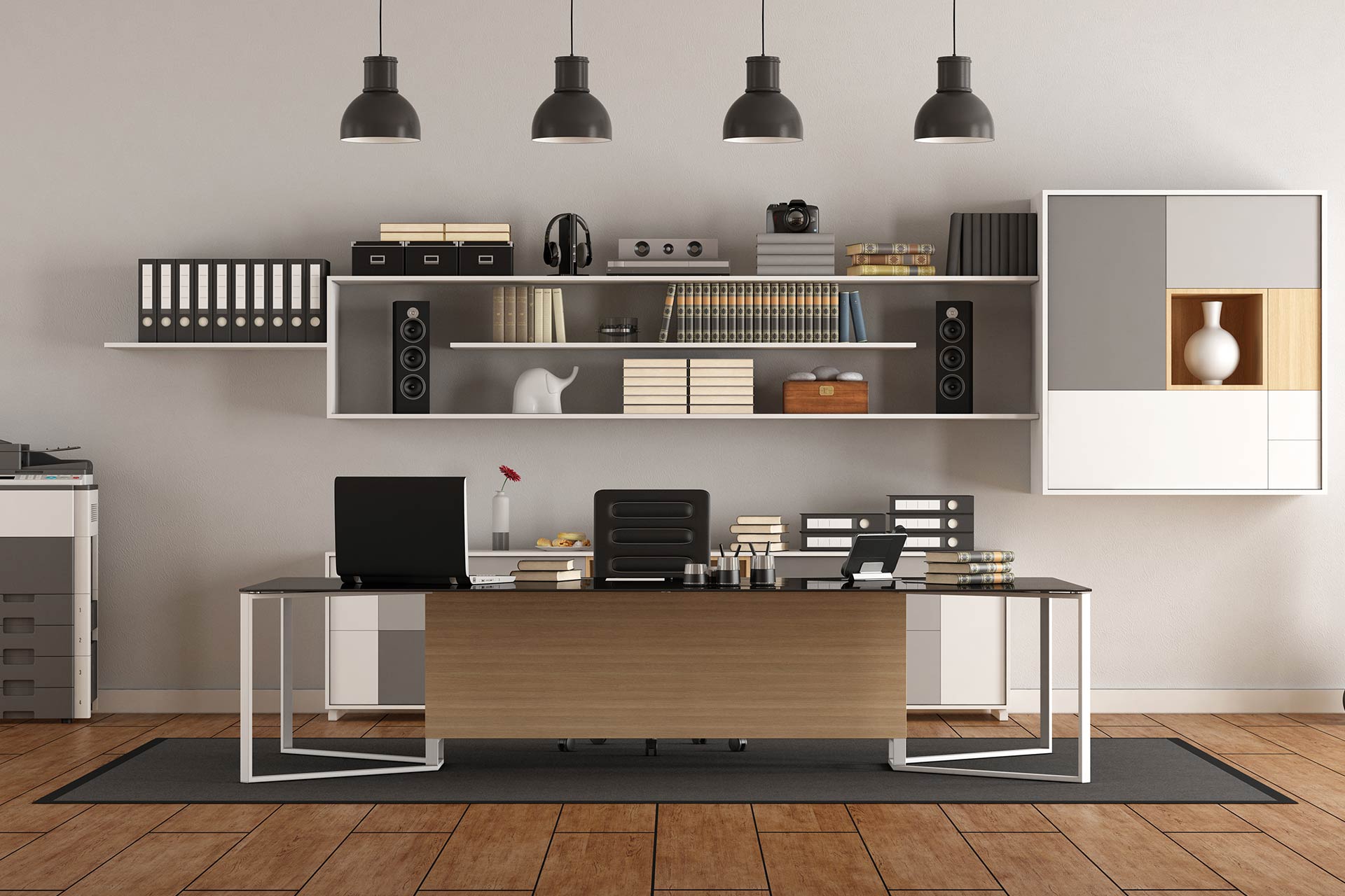 modern-office-with-desk-and-bookcase-7TBZAN8.jpg