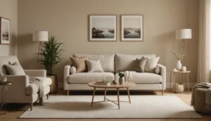 palette de couleurs beige pour mur