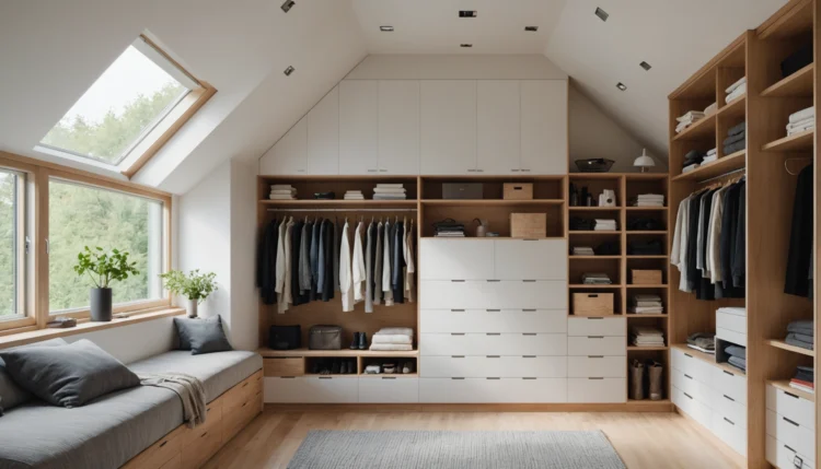 dressing sous pente