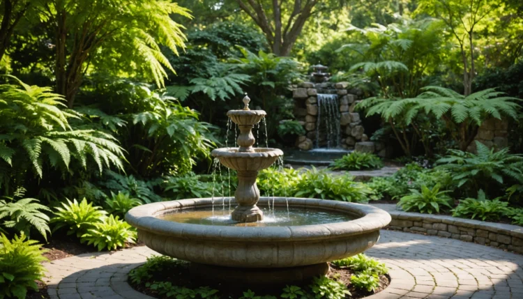 petite fontaine pour jardin