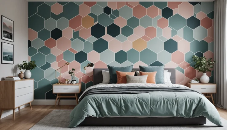 tendances de papier peint moderne pour chambre