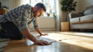 maison qui craque toujours au même endroit