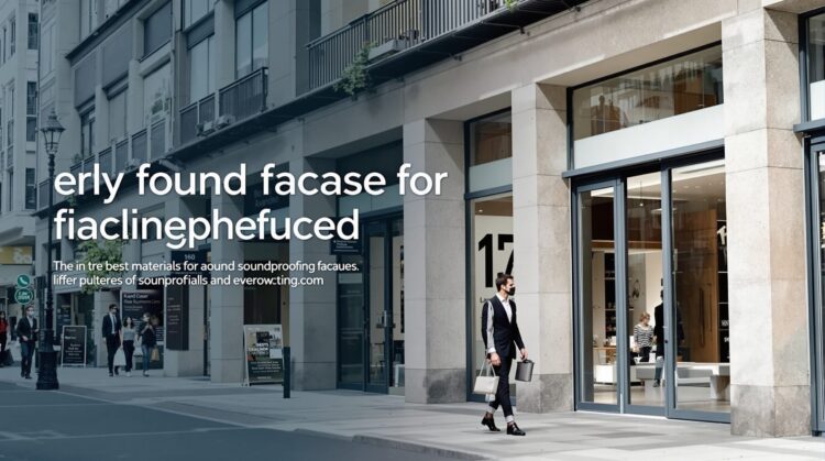 solutions pour l'isolation acoustique des façades