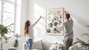 Accrocher vos tableaux sans percer : les solutions efficaces