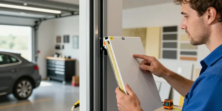 porte intérieure isolante garage