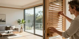 store californien en bois