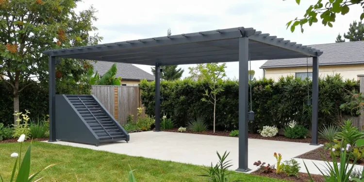 Pergola bioclimatique à Châteauroux : confort et protection toute l’année
